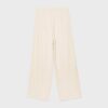 Pantalones fluidos con efecto lino Pantalones fluidos con efecto lino