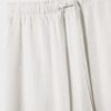 Pantalones fluidos con efecto lino Pantalones fluidos con efecto lino