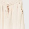 Pantalones fluidos con efecto lino Pantalones fluidos con efecto lino