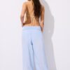 Pantalones globo con cintura doblada Pantalones globo con cintura doblada