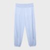 Pantalones globo con cintura doblada Pantalones globo con cintura doblada