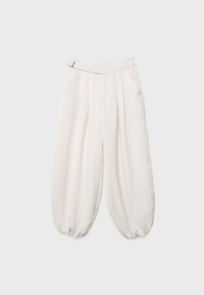 Pantalones globo con hebilla Pantalones globo con hebilla