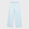 Pantalones holgados de mezclilla con cordón Pantalones holgados de mezclilla con cordón