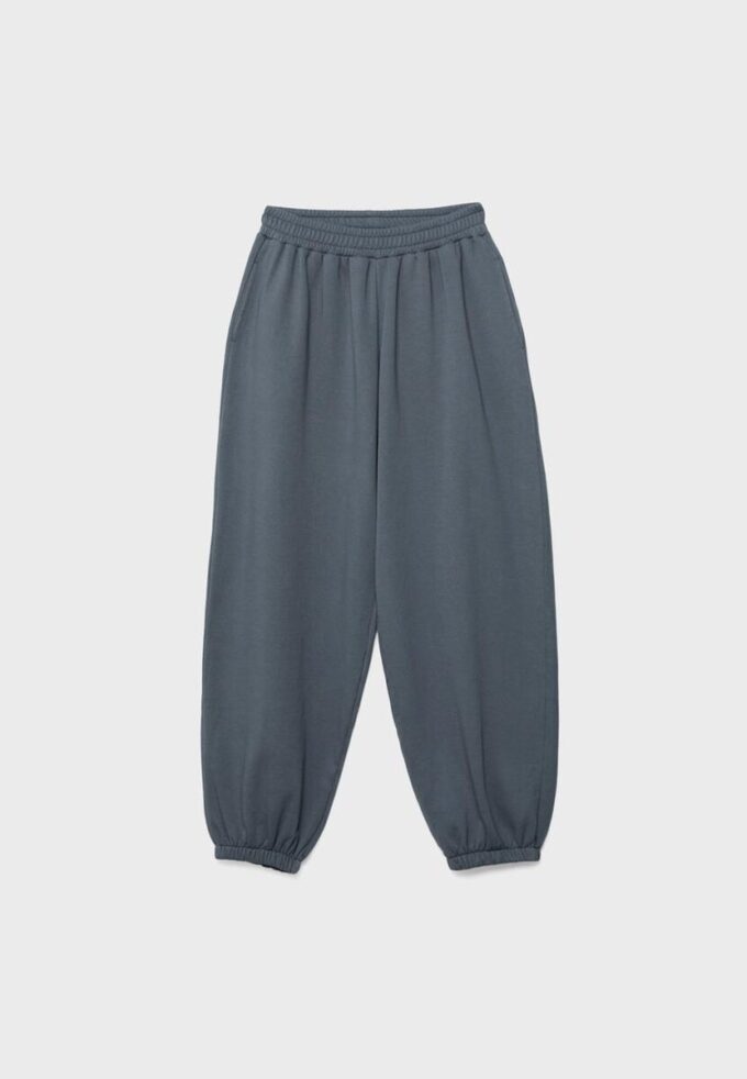 Pantalones jogger con bajo abullonado Pantalones jogger con bajo abullonado
