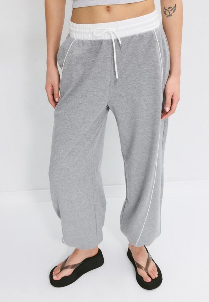 Pantalones jogger con cordones Pantalones jogger con cordones