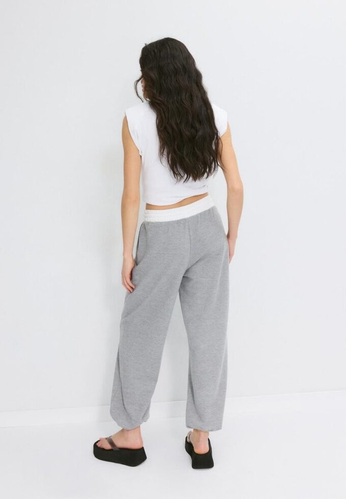 Pantalones jogger con cordones Pantalones jogger con cordones