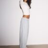 Pantalones jogger con ribete Pantalones jogger con ribete