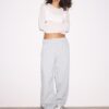 Pantalones jogger con ribete Pantalones jogger con ribete