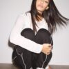 Pantalones jogger con ribete Pantalones jogger con ribete