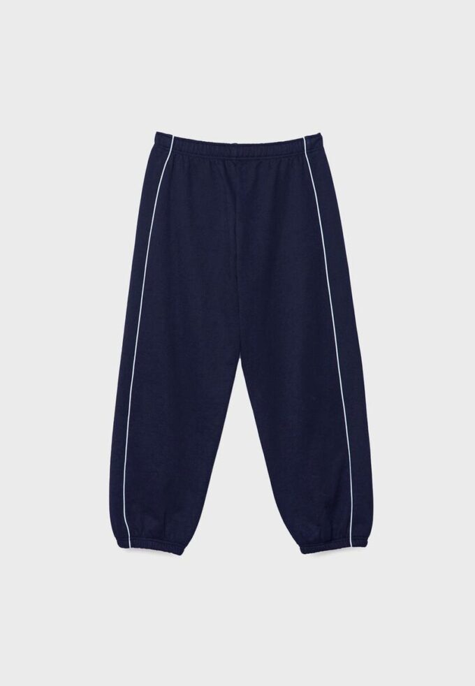 Pantalones jogger con ribete Pantalones jogger con ribete