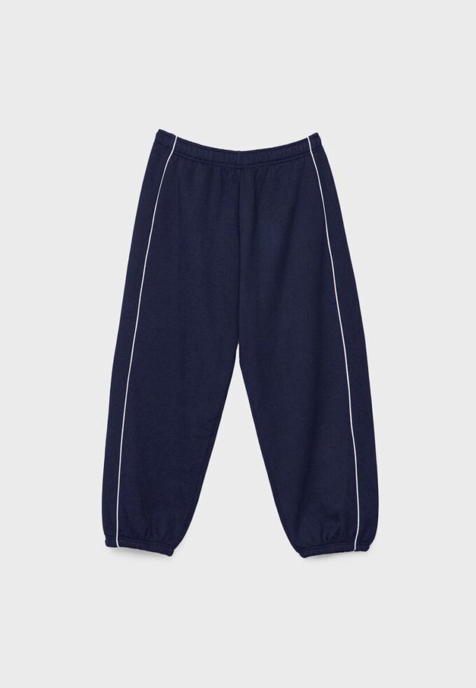 Pantalones jogger con ribete Pantalones jogger con ribete