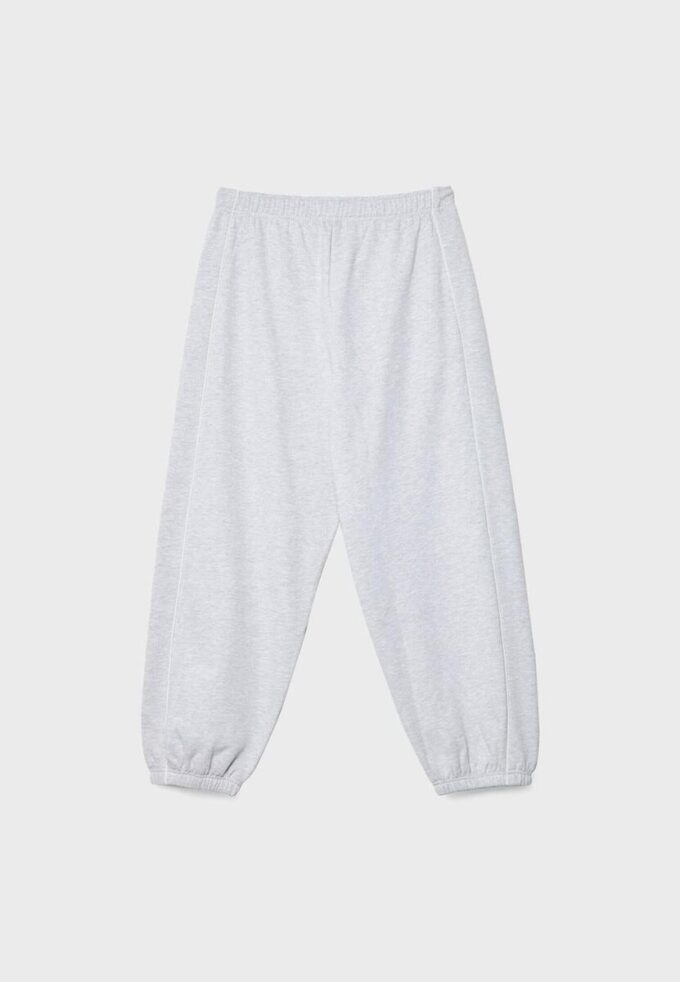 Pantalones jogger con ribete Pantalones jogger con ribete