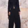 Pantalones jogger de corte acampanado Pantalones jogger de corte acampanado