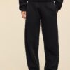 Pantalones jogger de felpa con lavado ácido y tacto suave Pantalones jogger de felpa con lavado ácido y tacto suave