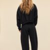 Pantalones jogger de felpa con lavado ácido y tacto suave Pantalones jogger de felpa con lavado ácido y tacto suave