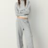 Pantalones jogger de interlock de tacto suave Pantalones jogger de interlock de tacto suave