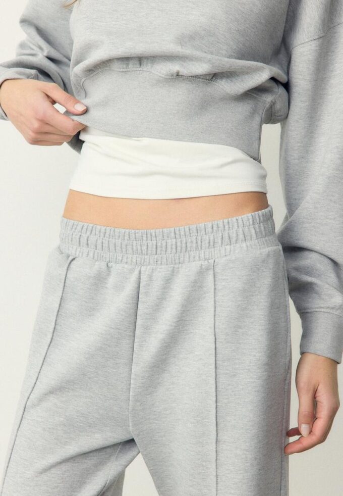 Pantalones jogger de interlock de tacto suave Pantalones jogger de interlock de tacto suave