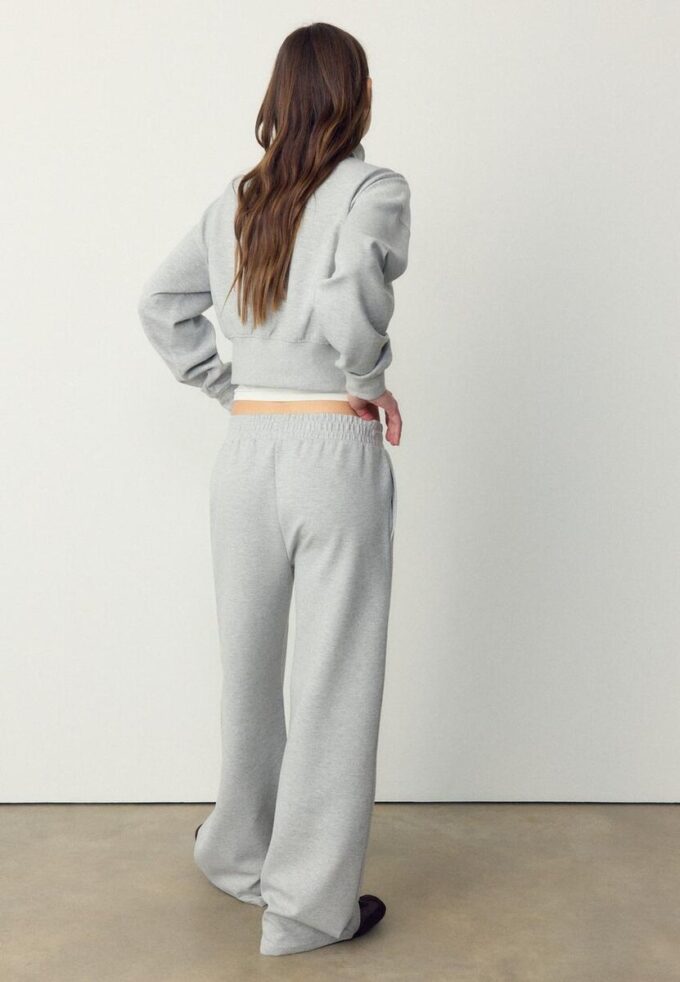 Pantalones jogger de interlock de tacto suave Pantalones jogger de interlock de tacto suave