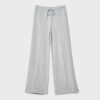 Pantalones jogger de pierna ancha y tacto suave con detalle de costura delantera Pantalones jogger de pierna ancha y tacto suave con detalle de costura delantera