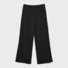 Pantalones jogger de pierna ancha y tacto suave con detalle de costura delantera Pantalones jogger de pierna ancha y tacto suave con detalle de costura delantera