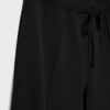 Pantalones jogger de pierna ancha y tacto suave con detalle de costura delantera Pantalones jogger de pierna ancha y tacto suave con detalle de costura delantera