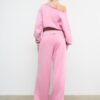 Pantalones jogger de pierna recta con efecto lavado Pantalones jogger de pierna recta con efecto lavado