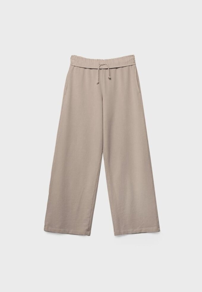 Pantalones jogger de pierna recta con efecto lavado Pantalones jogger de pierna recta con efecto lavado