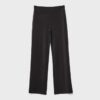 Pantalones jogger de pierna recta de tacto suave con detalle de pinzas Pantalones jogger de pierna recta de tacto suave con detalle de pinzas