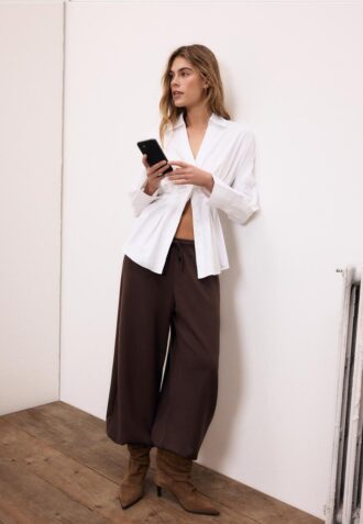 Pantalones jogger de tacto suave Balloon