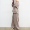 Pantalones jogger holgados de felpa Pantalones jogger holgados de felpa