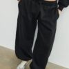 Pantalones jogger holgados de felpa Pantalones jogger holgados de felpa