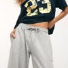 Pantalones jogger holgados de felpa Pantalones jogger holgados de felpa
