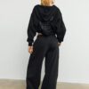 Pantalones jogger holgados de felpa Pantalones jogger holgados de felpa
