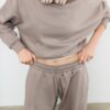 Pantalones jogger holgados de felpa Pantalones jogger holgados de felpa