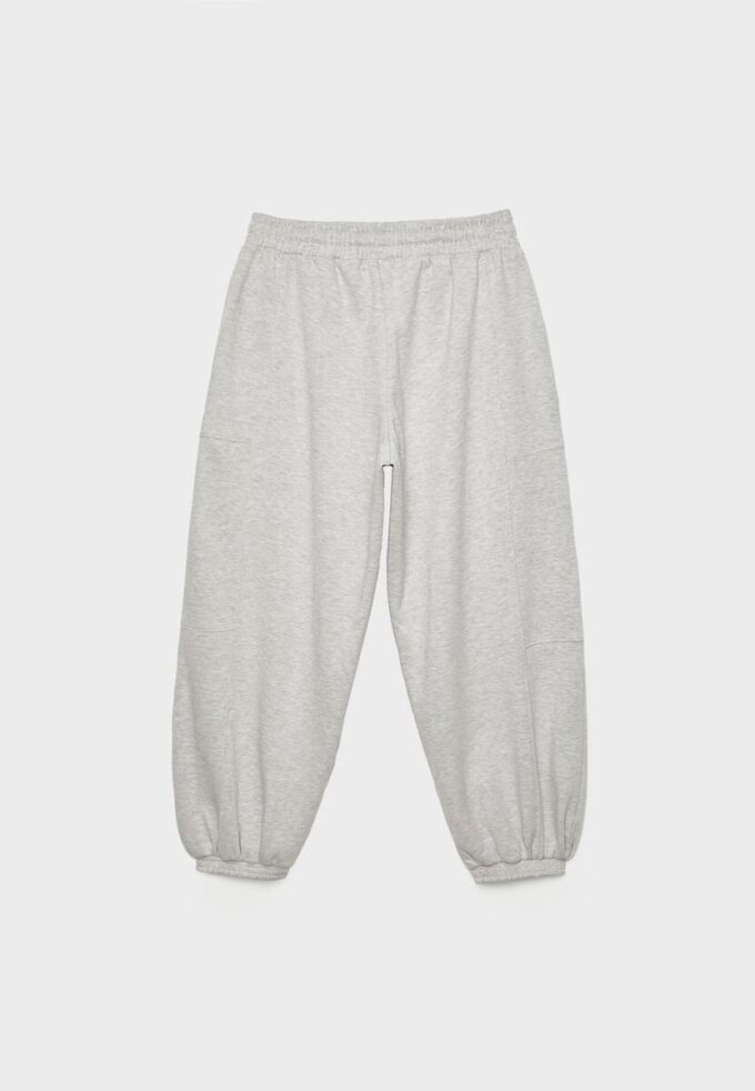 Pantalones jogger holgados de felpa Pantalones jogger holgados de felpa