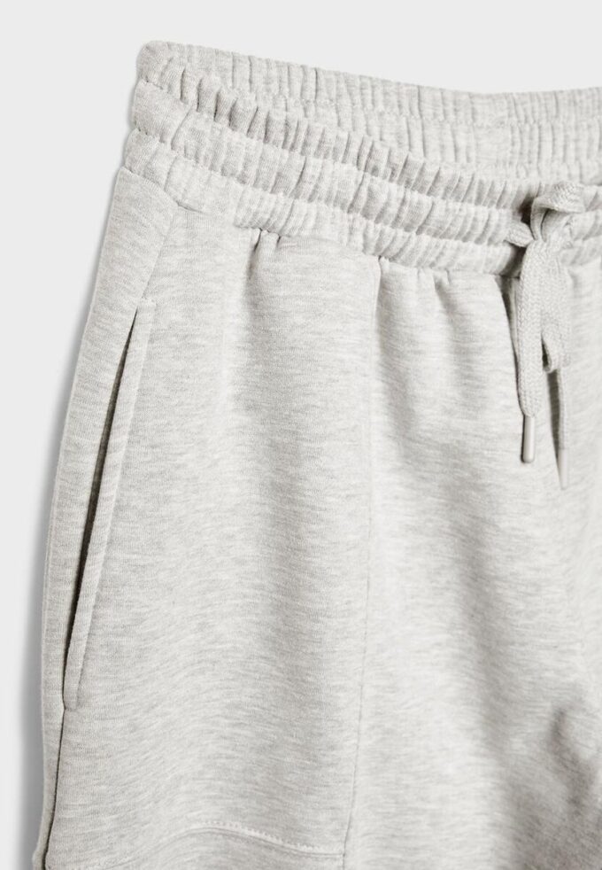 Pantalones jogger holgados de felpa Pantalones jogger holgados de felpa