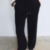 Pantalones jogger palazzo de tacto suave Pantalones jogger palazzo de tacto suave