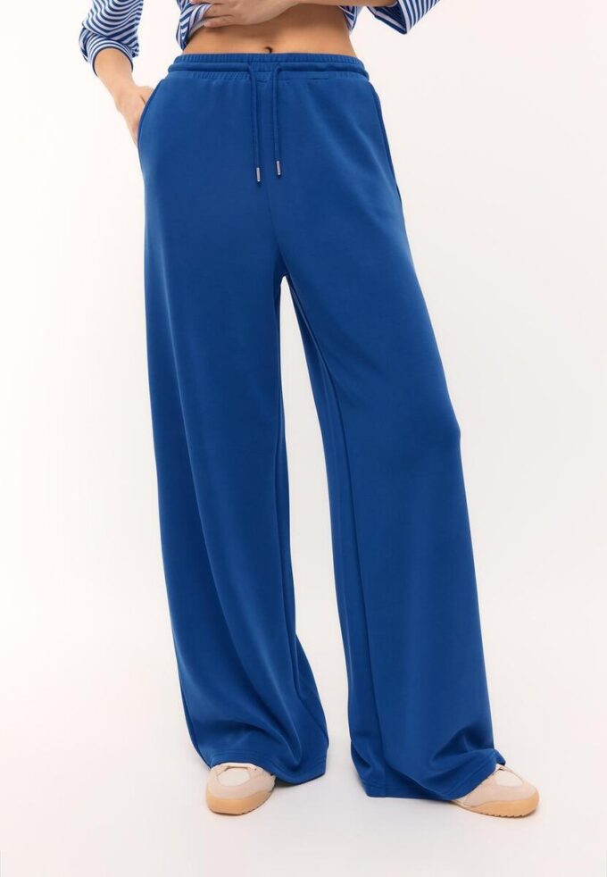 Pantalones jogger palazzo de tacto suave Pantalones jogger palazzo de tacto suave