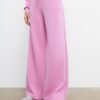Pantalones jogger palazzo de tacto suave Pantalones jogger palazzo de tacto suave