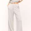 Pantalones jogger palazzo de tacto suave Pantalones jogger palazzo de tacto suave