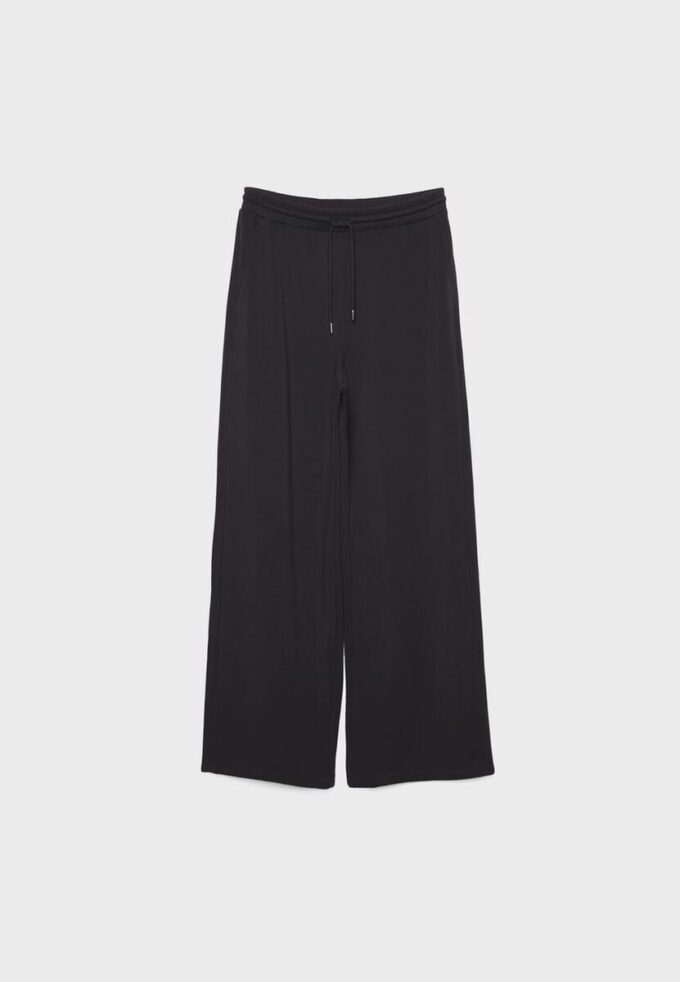Pantalones jogger palazzo de tacto suave Pantalones jogger palazzo de tacto suave