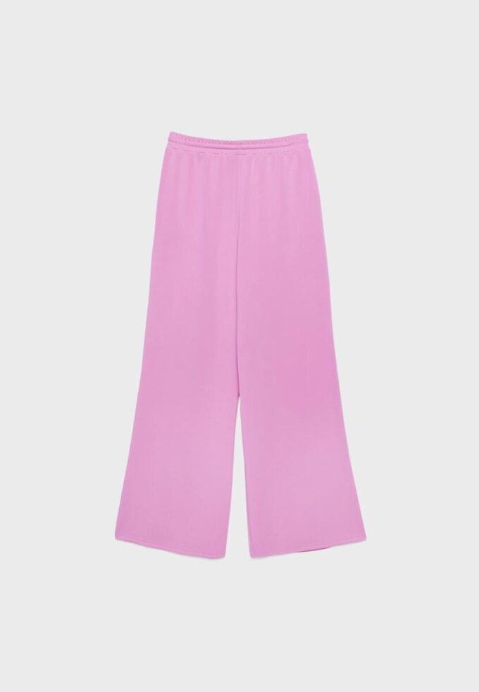 Pantalones jogger palazzo de tacto suave Pantalones jogger palazzo de tacto suave