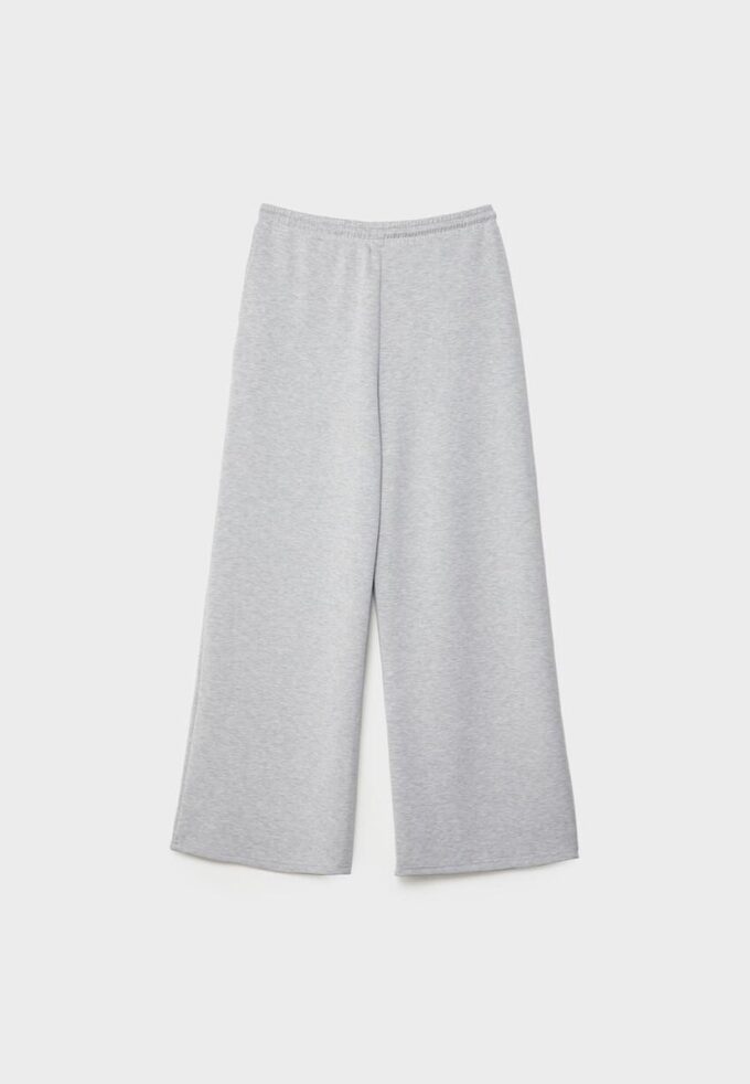 Pantalones jogger palazzo de tacto suave Pantalones jogger palazzo de tacto suave