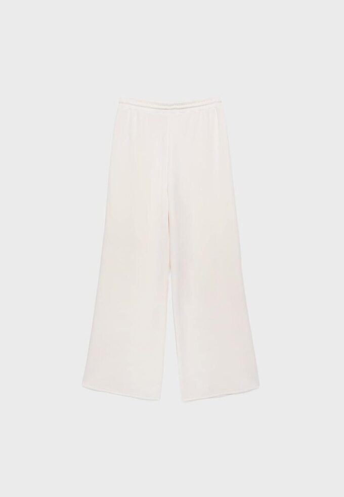 Pantalones jogger palazzo de tacto suave Pantalones jogger palazzo de tacto suave