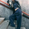 Pantalones jogger superancho Pantalones jogger superancho