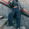 Pantalones jogger superancho Pantalones jogger superancho