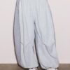 Pantalones jogger tipo globo con topes Pantalones jogger tipo globo con topes