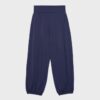 Pantalones jogger tipo globo de tacto suave con cintura remangada Pantalones jogger tipo globo de tacto suave con cintura remangada
