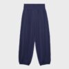 Pantalones jogger tipo globo de tacto suave con cintura remangada Pantalones jogger tipo globo de tacto suave con cintura remangada
