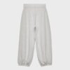 Pantalones jogger tipo globo de tacto suave con cintura remangada Pantalones jogger tipo globo de tacto suave con cintura remangada